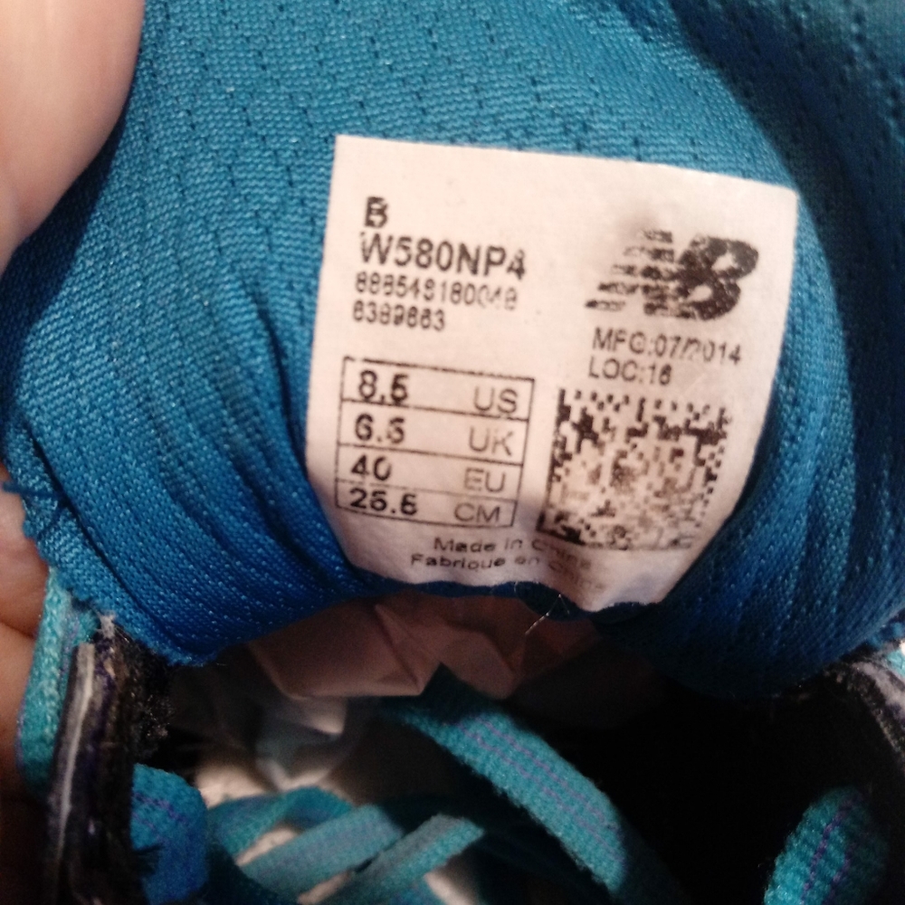 New Balance 580 V4 running Training Sneakers 8.5 - Picture 6 of 8